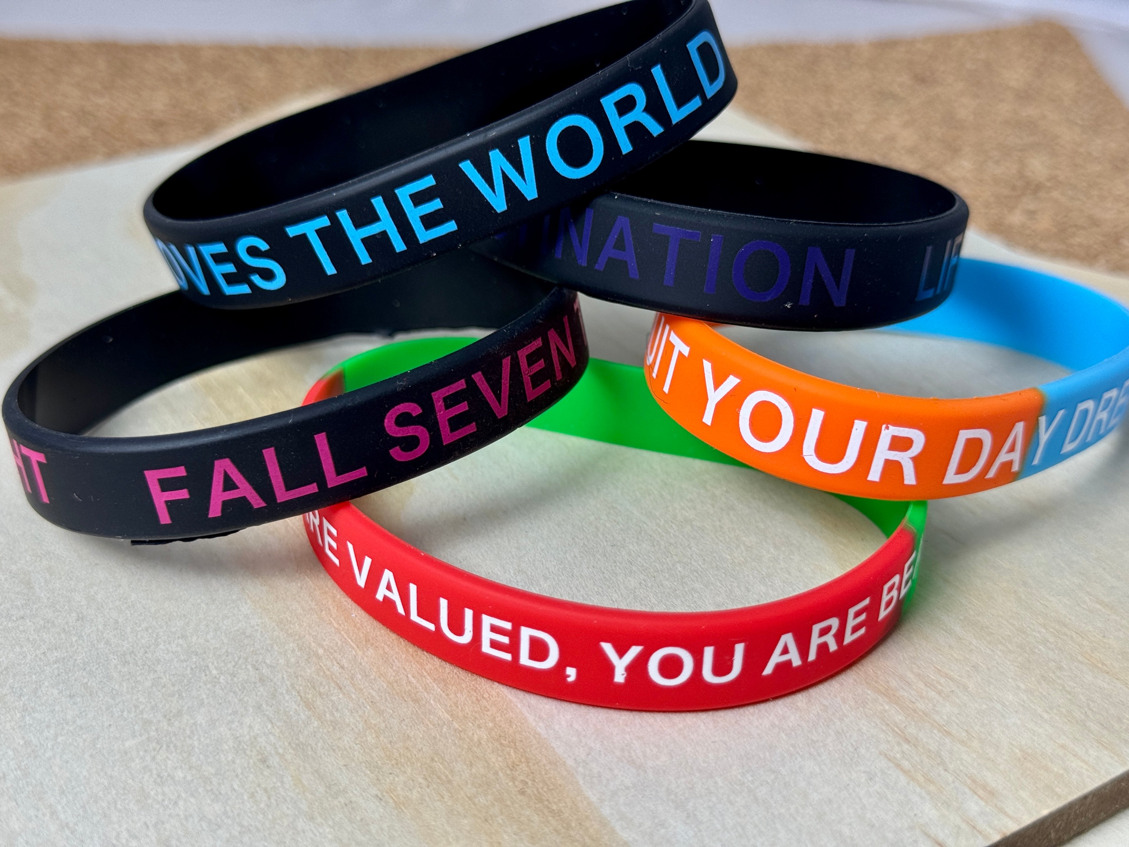 Pulseras positivas ✨