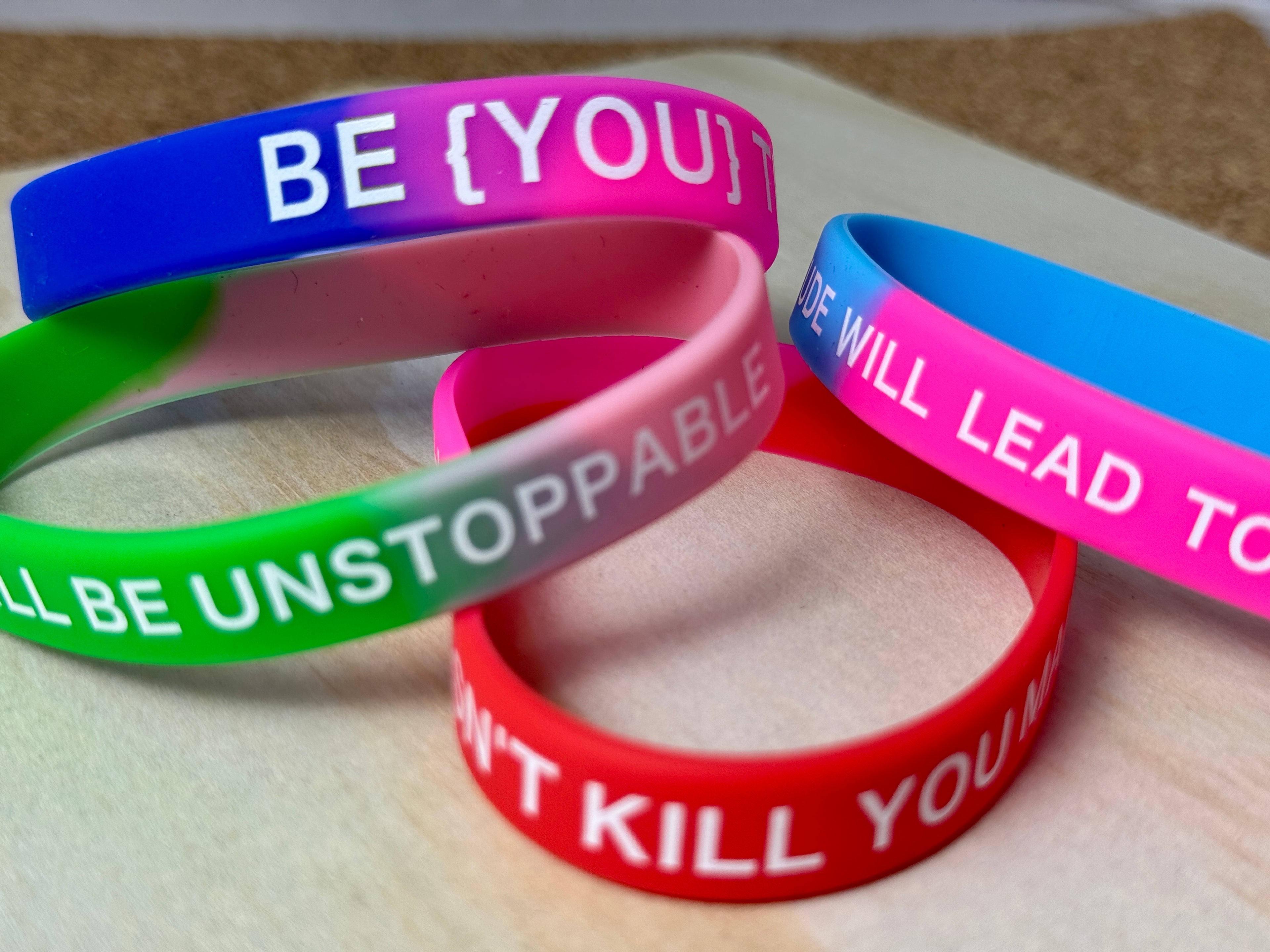 Pulseras positivas ✨