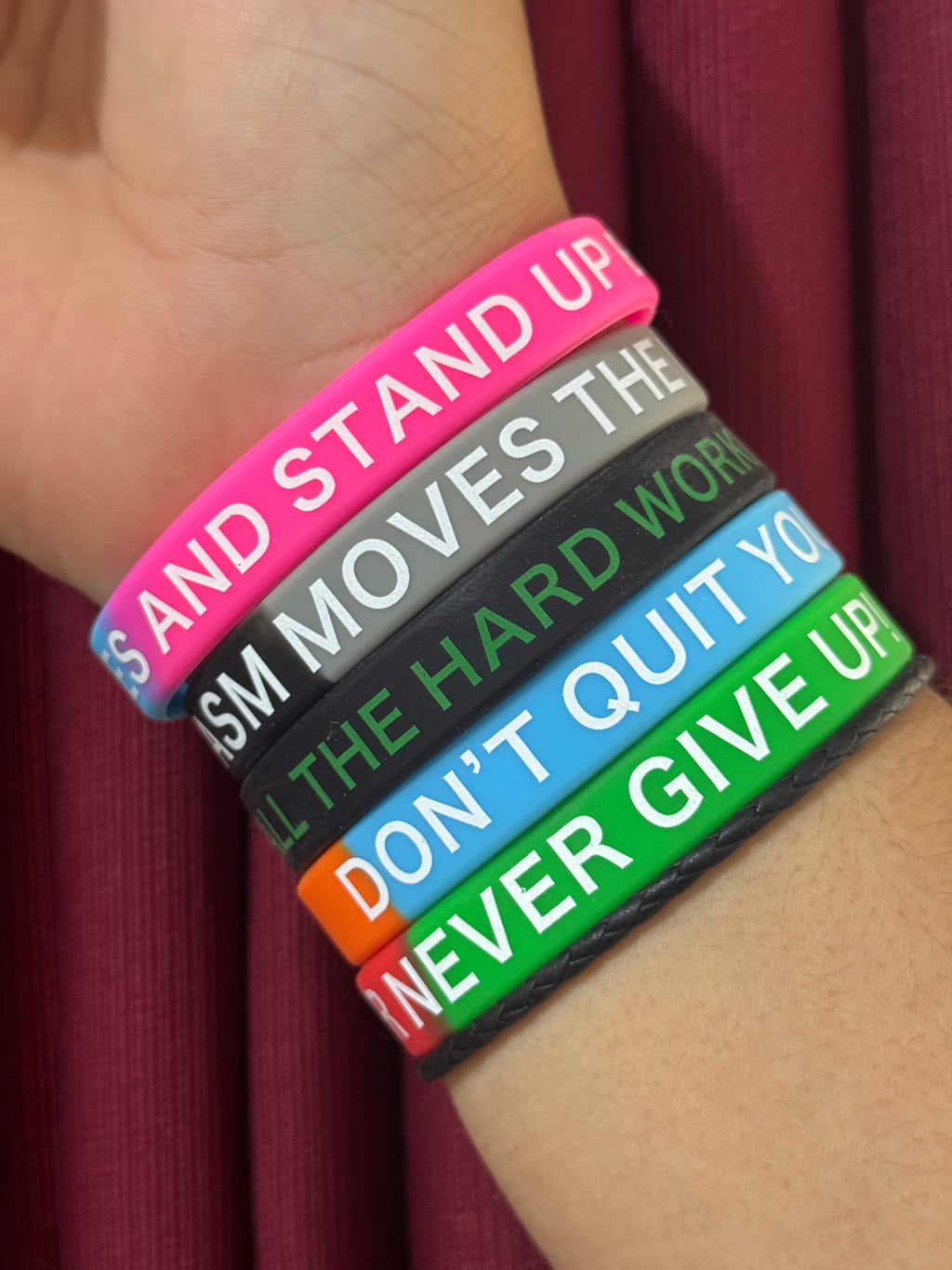 Pulseras positivas ✨